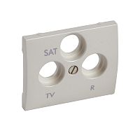 Лицевая панель TV-RD-SAT,3 Отв.,Pearl | код 771589 |  Legrand